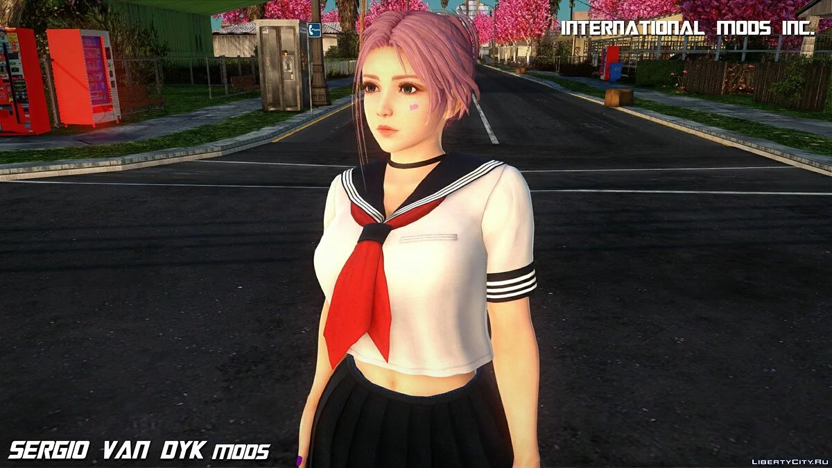 Elise Sailor School из Dead or Alive Xtreme Venus Vacation / GTA San Andreas