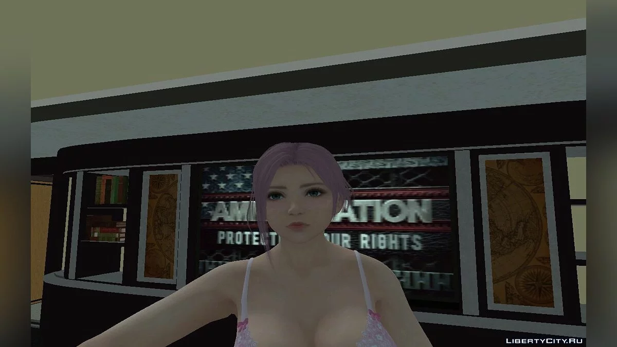 Elise в нижнем белье / GTA San Andreas