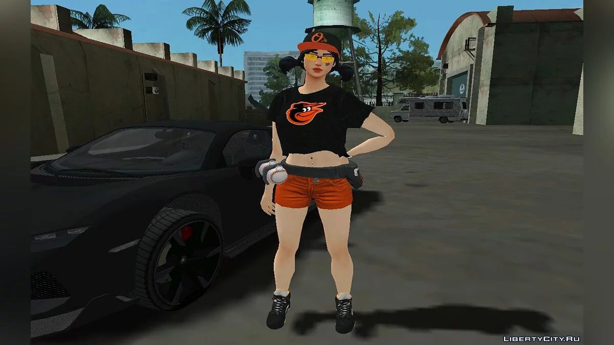 Fastball Fashion из Фортнайт в повседневной одежде v1 / GTA San Andreas