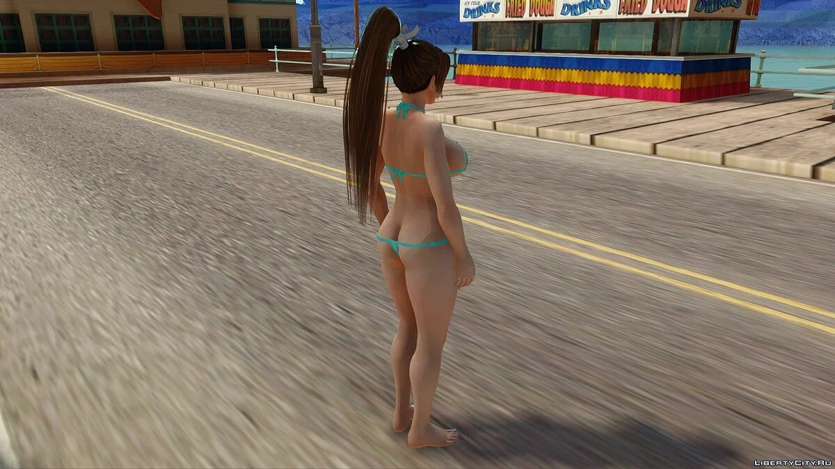 Горячая Мэй Ширануи в Бикини / GTA San Andreas