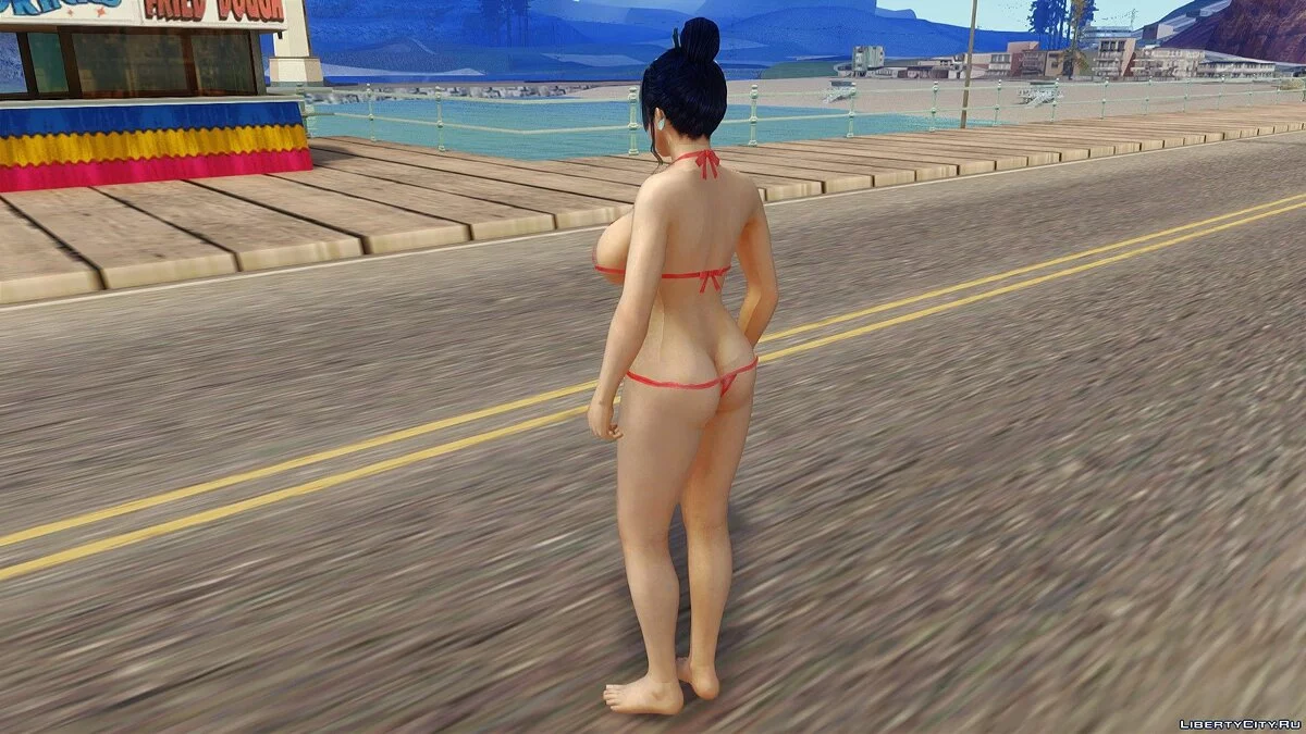 Горячая Ниотенгу в Бикини / GTA San Andreas