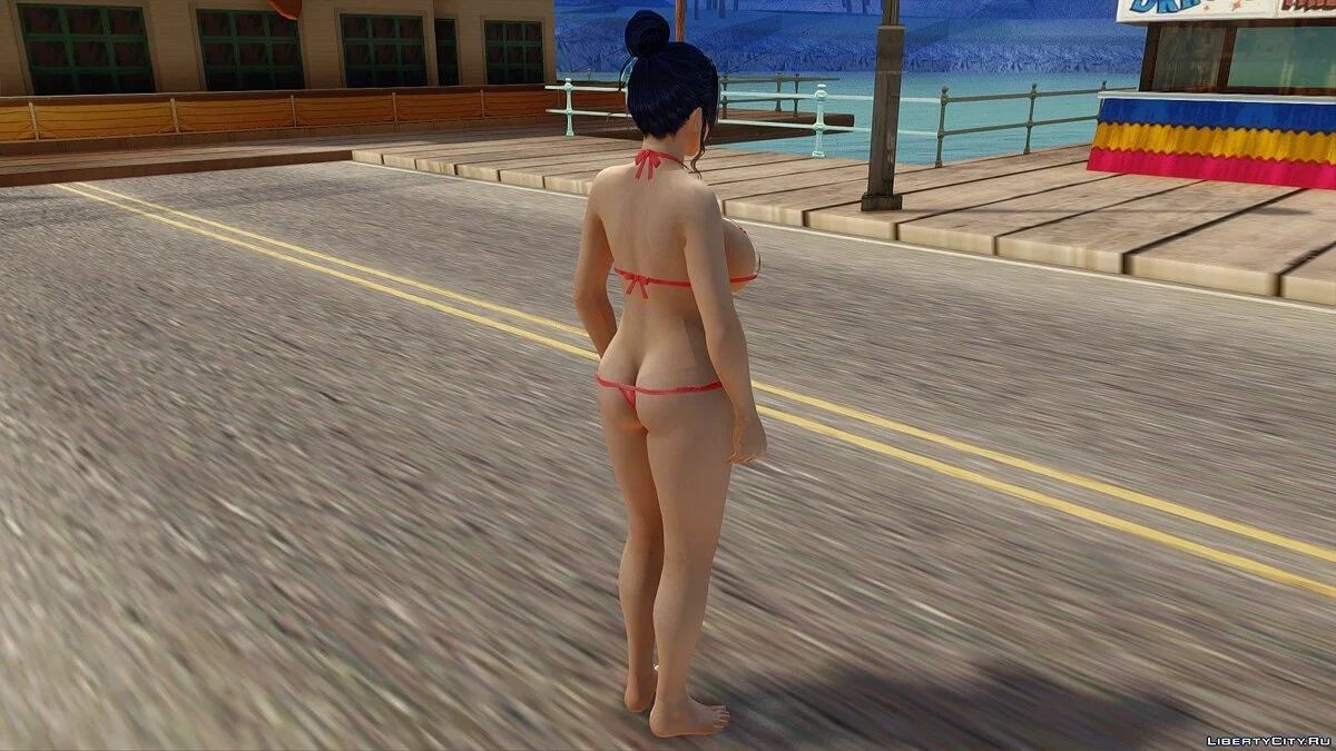 Горячая Ниотенгу в Бикини / GTA San Andreas