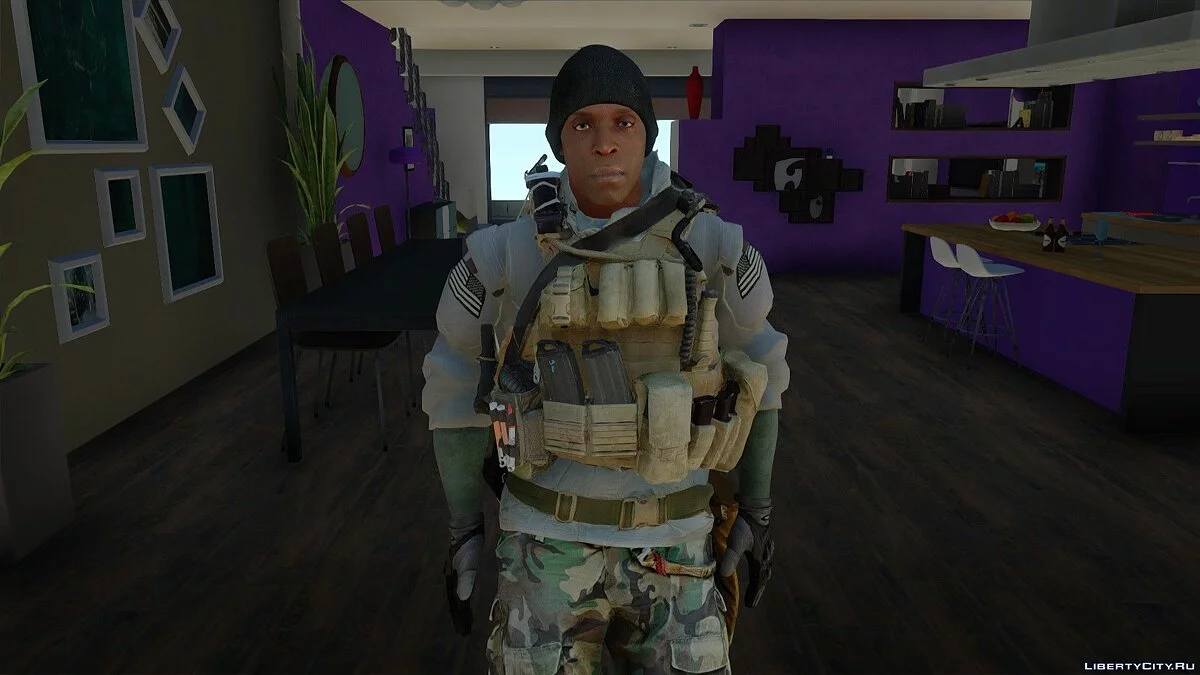 Ирландец из Battlefield 4 / GTA San Andreas
