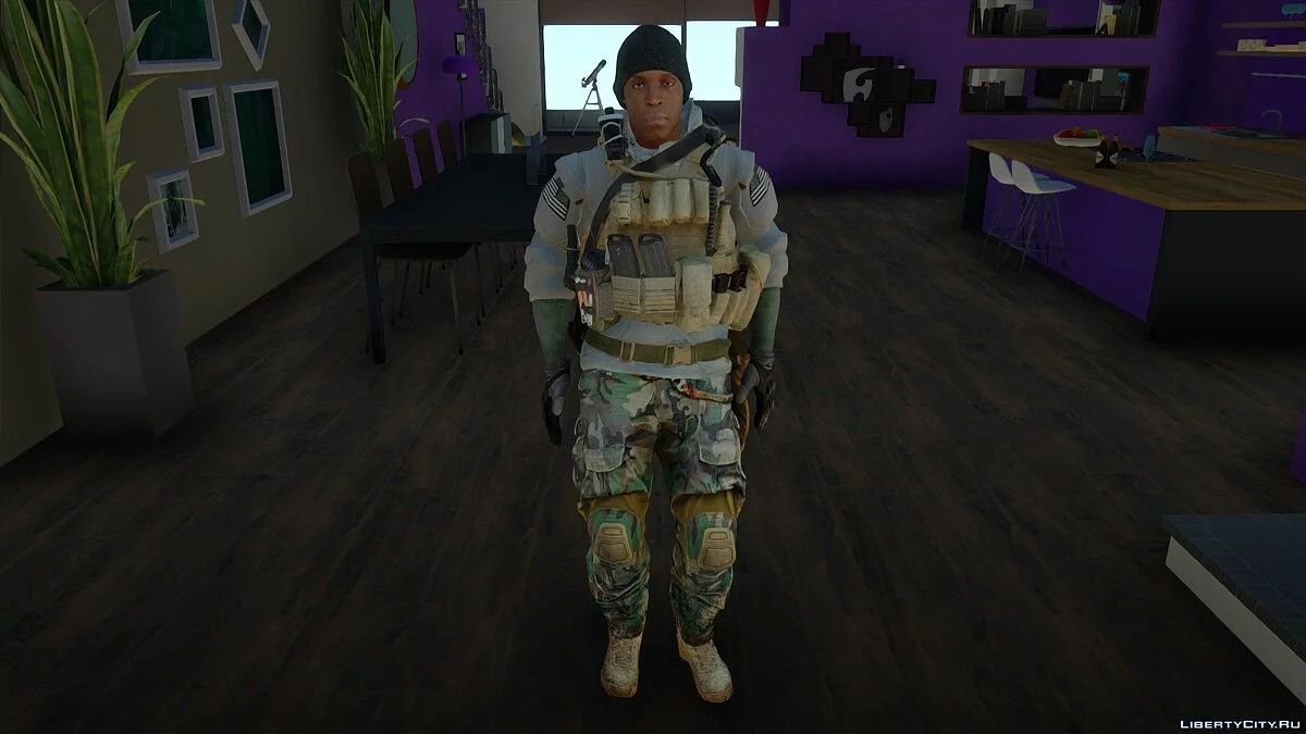 Ирландец из Battlefield 4 / GTA San Andreas