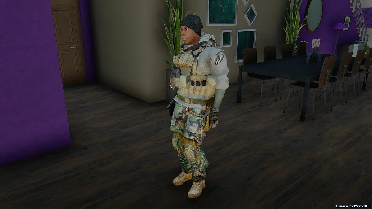 Ирландец из Battlefield 4 / GTA San Andreas