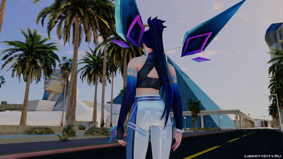 Кай'Са K/DA из League of Legends: Wild Rift / GTA San Andreas