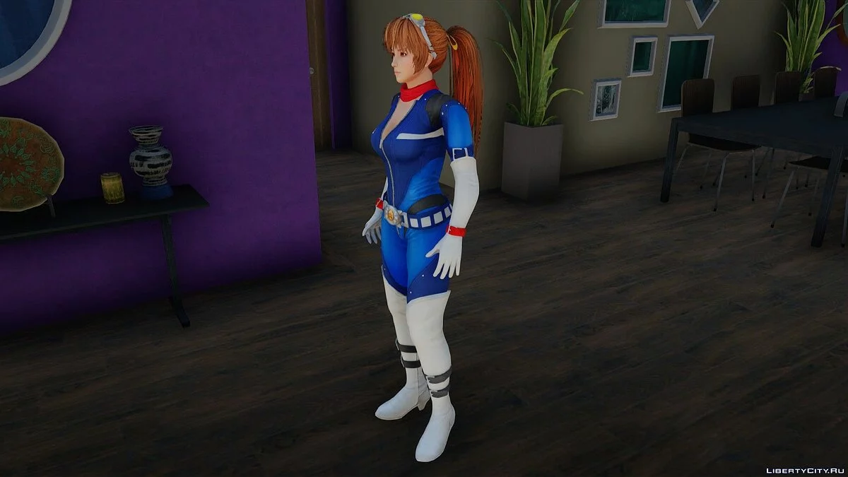 Касуми Fighter Force Outfit / GTA San Andreas