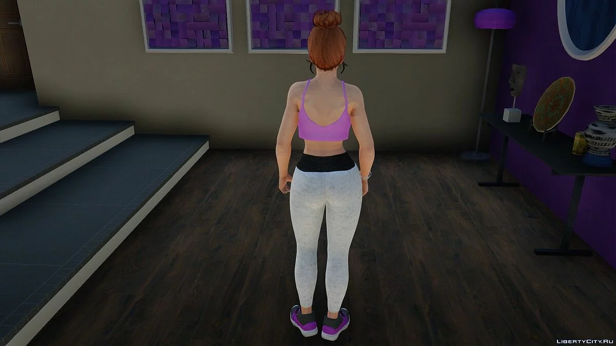 Касуми в повседневной одежде v10 / GTA San Andreas