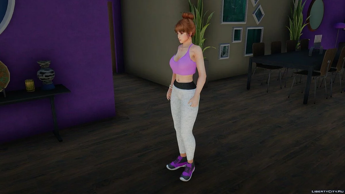 Касуми в повседневной одежде v10 / GTA San Andreas