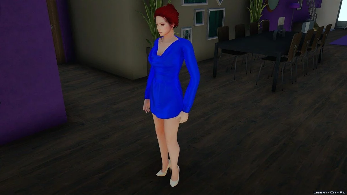 Касуми в повседневной одежде v17 / GTA San Andreas