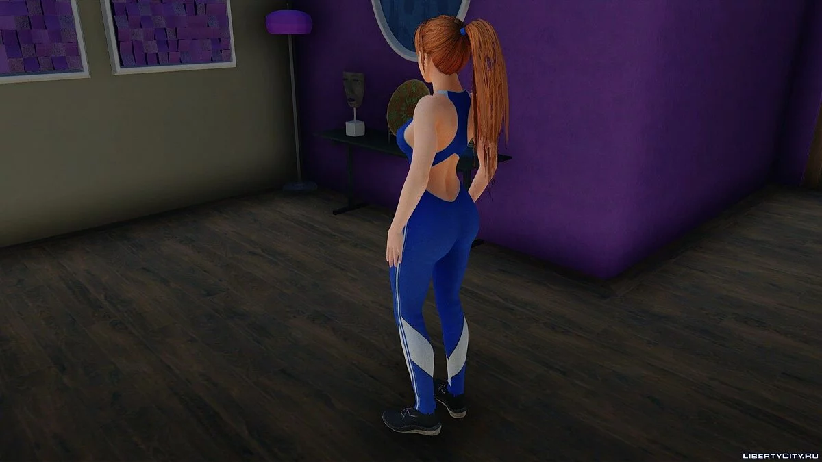 Касуми в спортивной одежде / GTA San Andreas