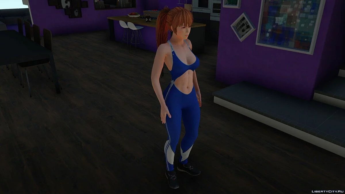 Касуми в спортивной одежде / GTA San Andreas