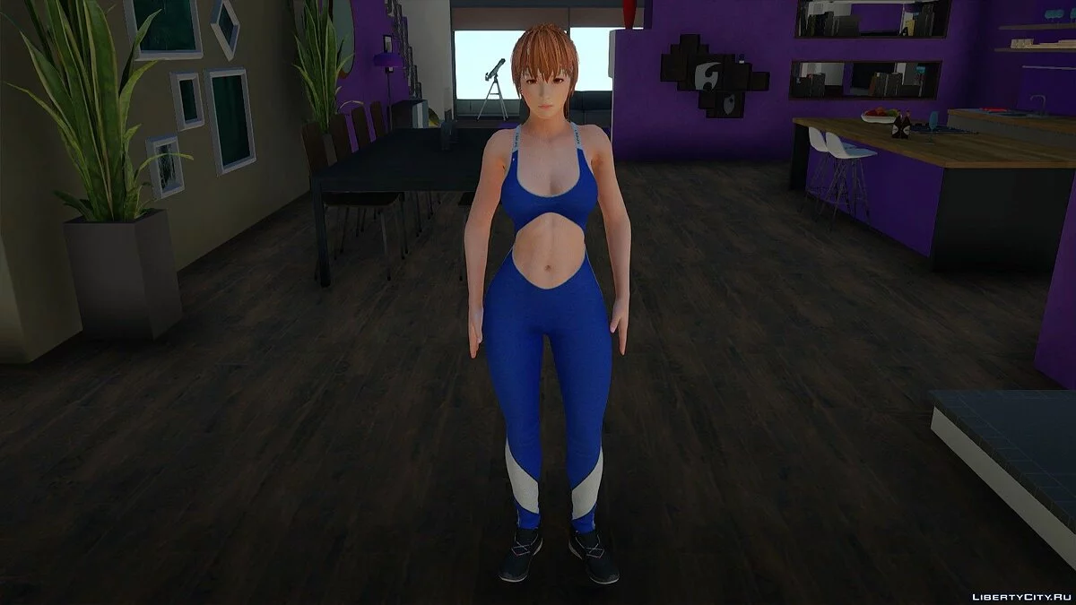 Касуми в спортивной одежде / GTA San Andreas