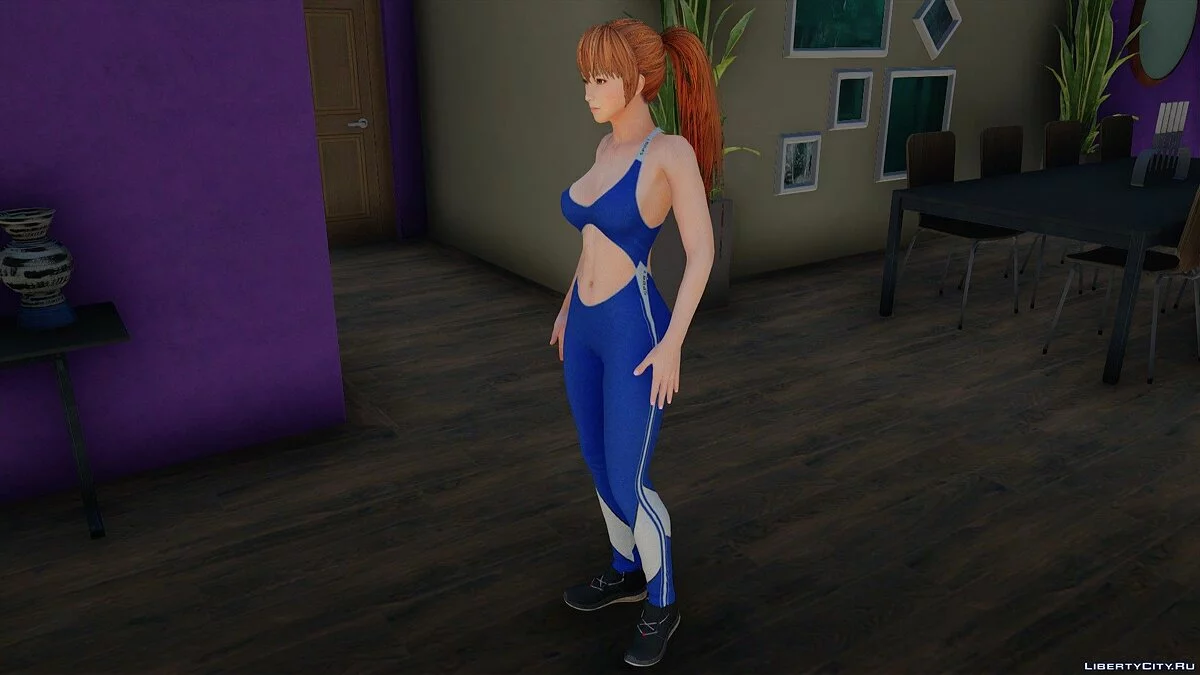 Касуми в спортивной одежде / GTA San Andreas