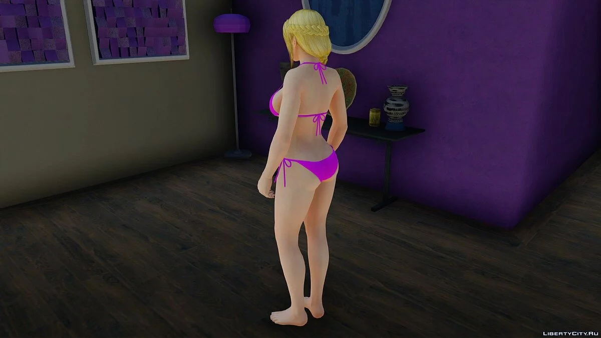 Хелена Дуглас в бикини из Dead or Alive Xtreme Venus Vacation / GTA San Andreas
