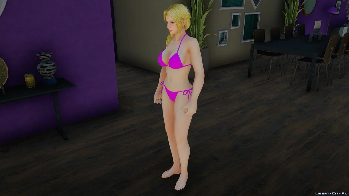 Хелена Дуглас в бикини из Dead or Alive Xtreme Venus Vacation / GTA San Andreas