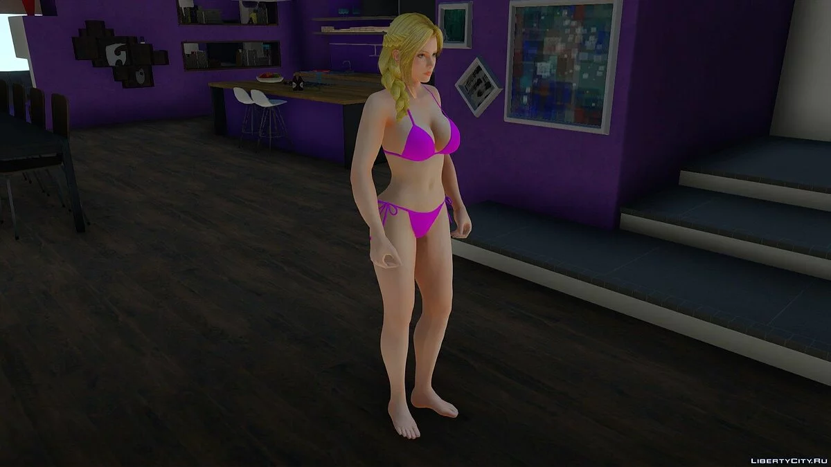 Хелена Дуглас в бикини из Dead or Alive Xtreme Venus Vacation / GTA San Andreas