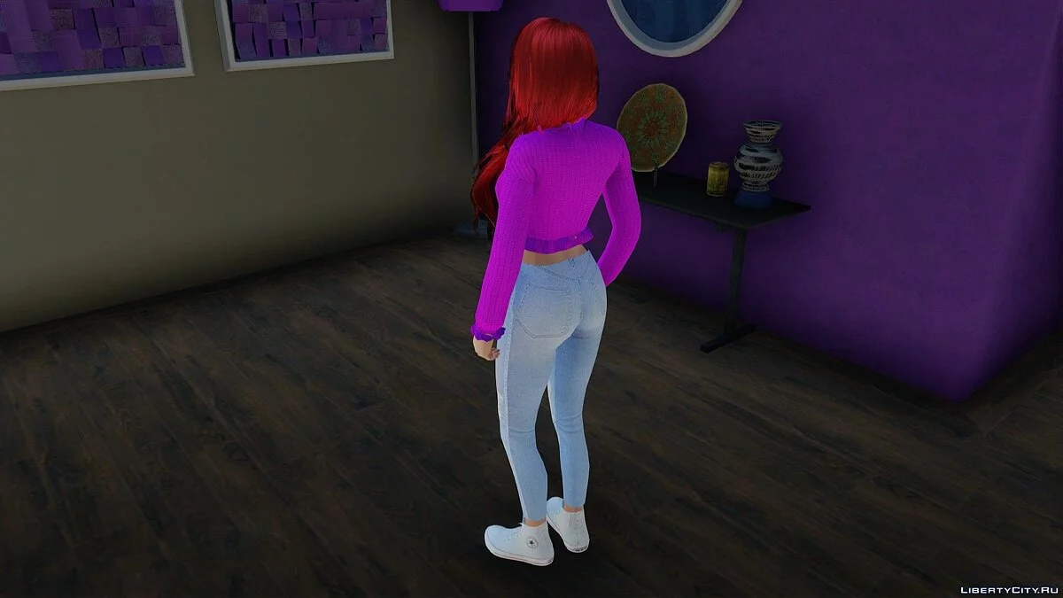 Хелена Дуглас в повседневной одежде v16 / GTA San Andreas