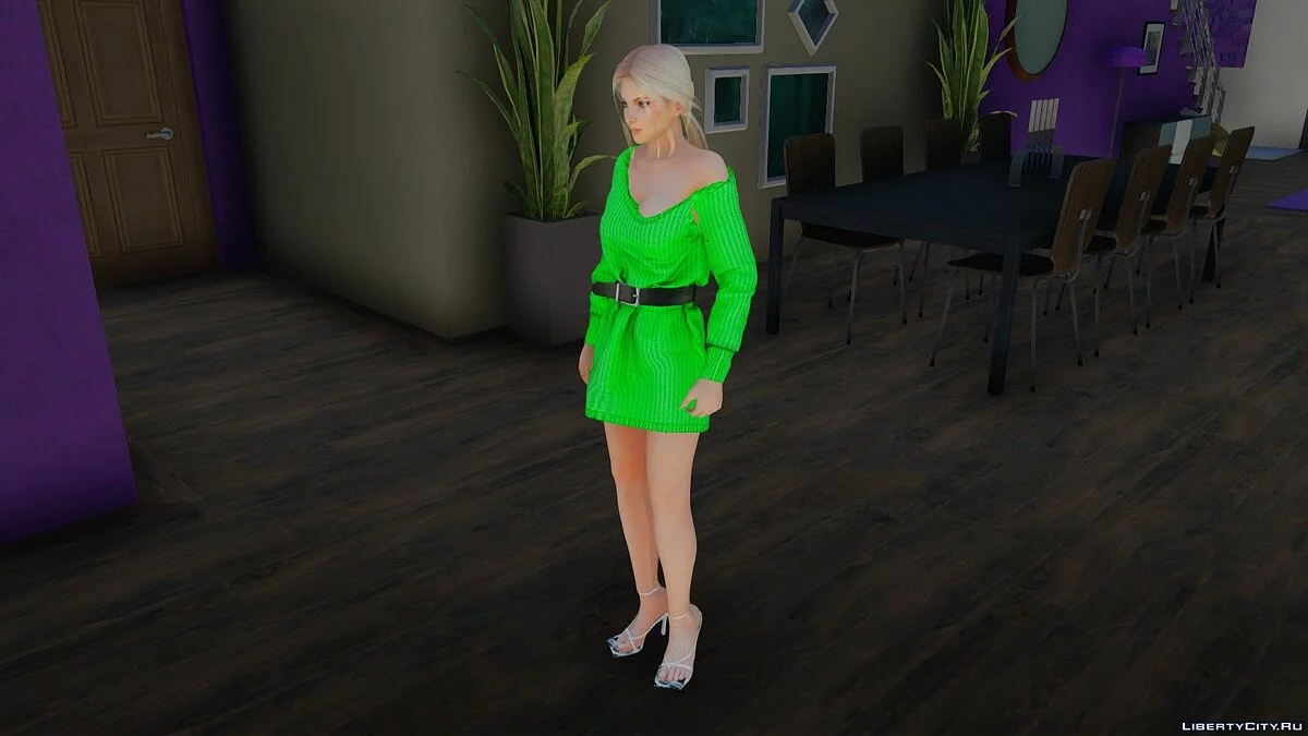 Хелена Дуглас в повседневной одежде v26 / GTA San Andreas