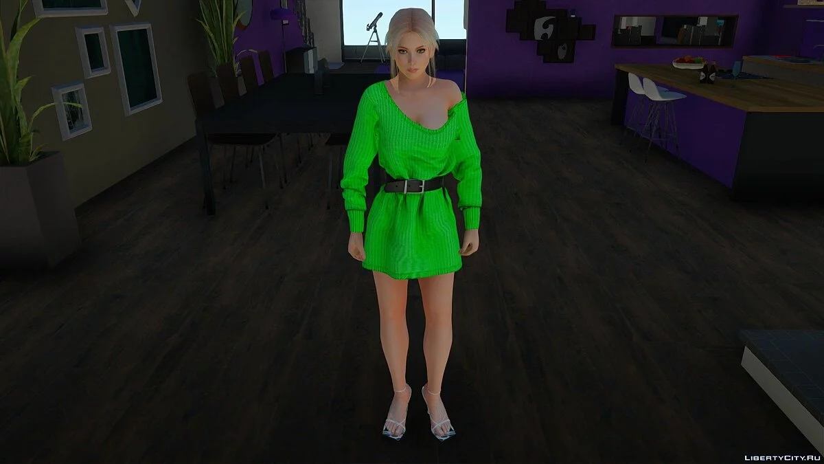 Хелена Дуглас в повседневной одежде v26 / GTA San Andreas