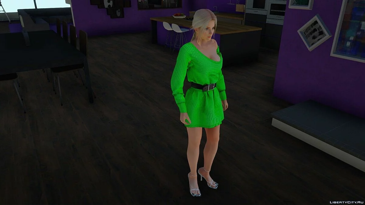 Хелена Дуглас в повседневной одежде v26 / GTA San Andreas