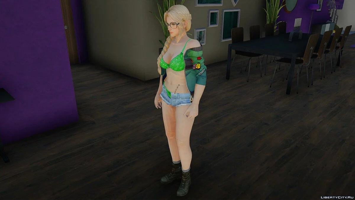 Хелена Дуглас в повседневной одежде v5 / GTA San Andreas