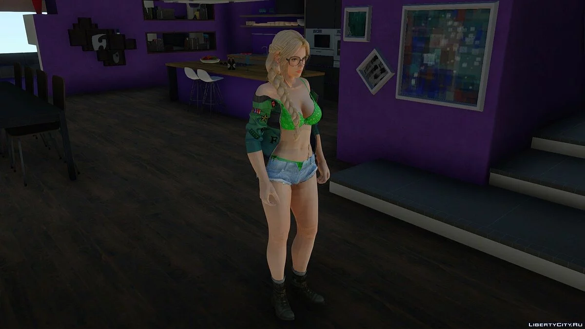 Хелена Дуглас в повседневной одежде v5 / GTA San Andreas