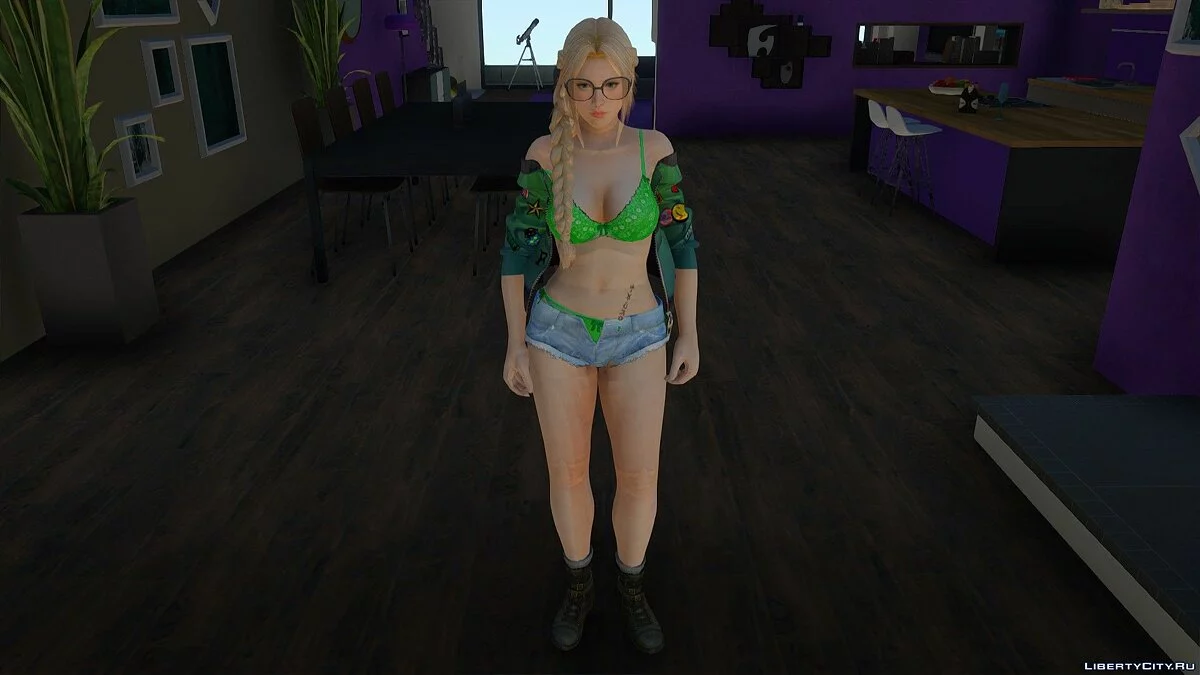 Хелена Дуглас в повседневной одежде v5 / GTA San Andreas