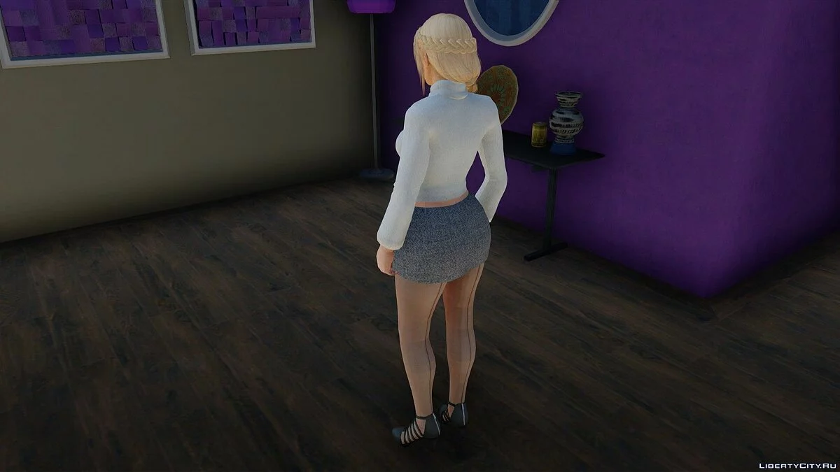 Хелена Дуглас в повседневной одежде v6 / GTA San Andreas