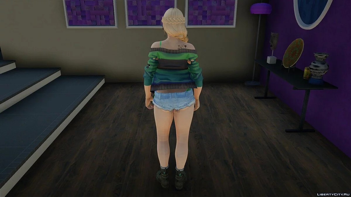 Хелена Дуглас в повседневной одежде v5 / GTA San Andreas