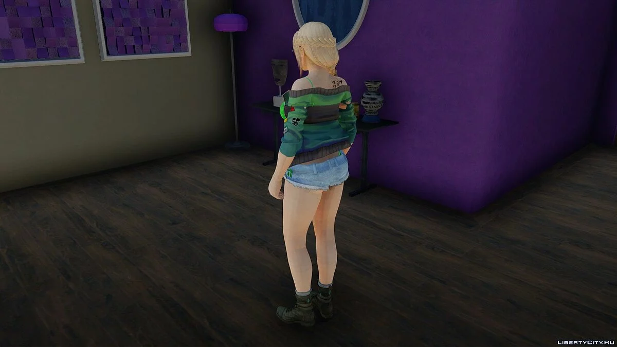 Хелена Дуглас в повседневной одежде v5 / GTA San Andreas