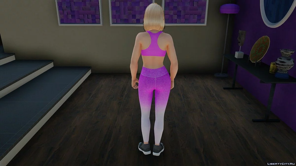 Хелена Дуглас в спортивной одежде / GTA San Andreas