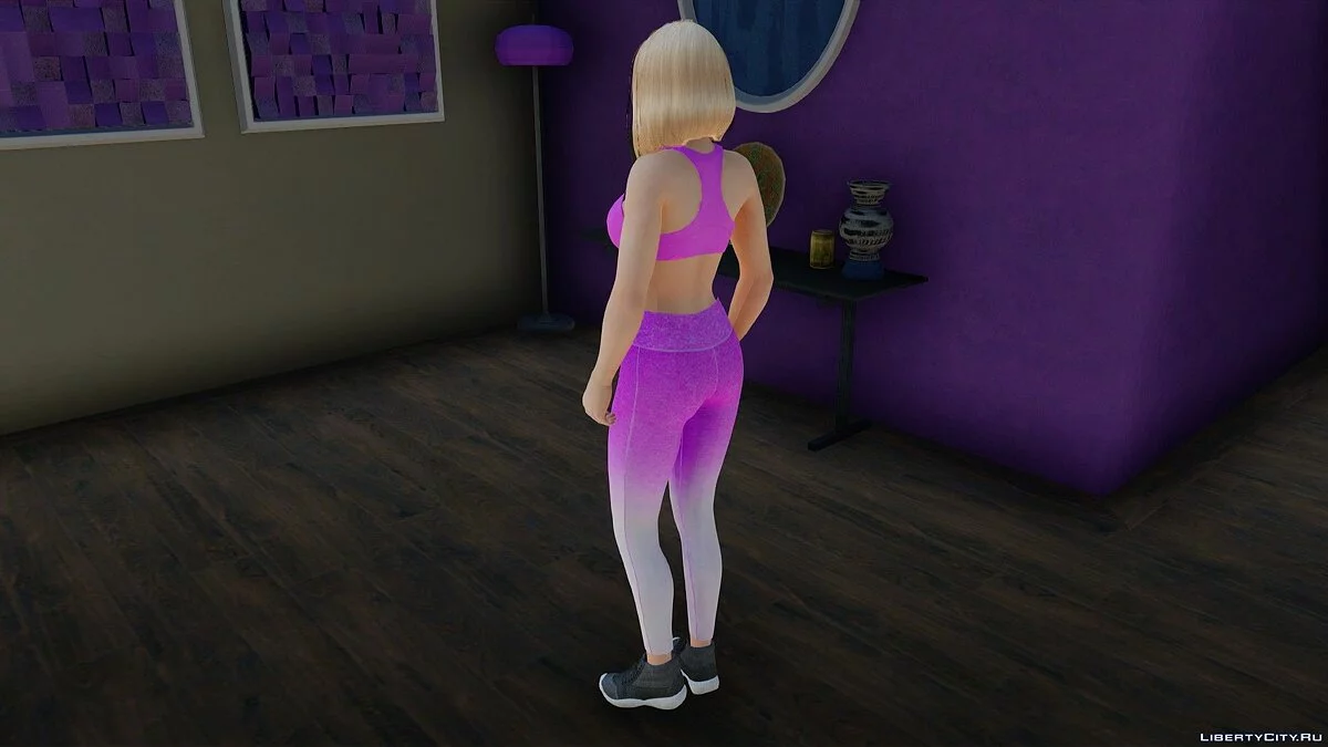 Хелена Дуглас в спортивной одежде / GTA San Andreas