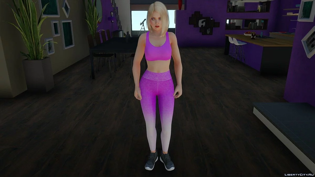 Хелена Дуглас в спортивной одежде / GTA San Andreas