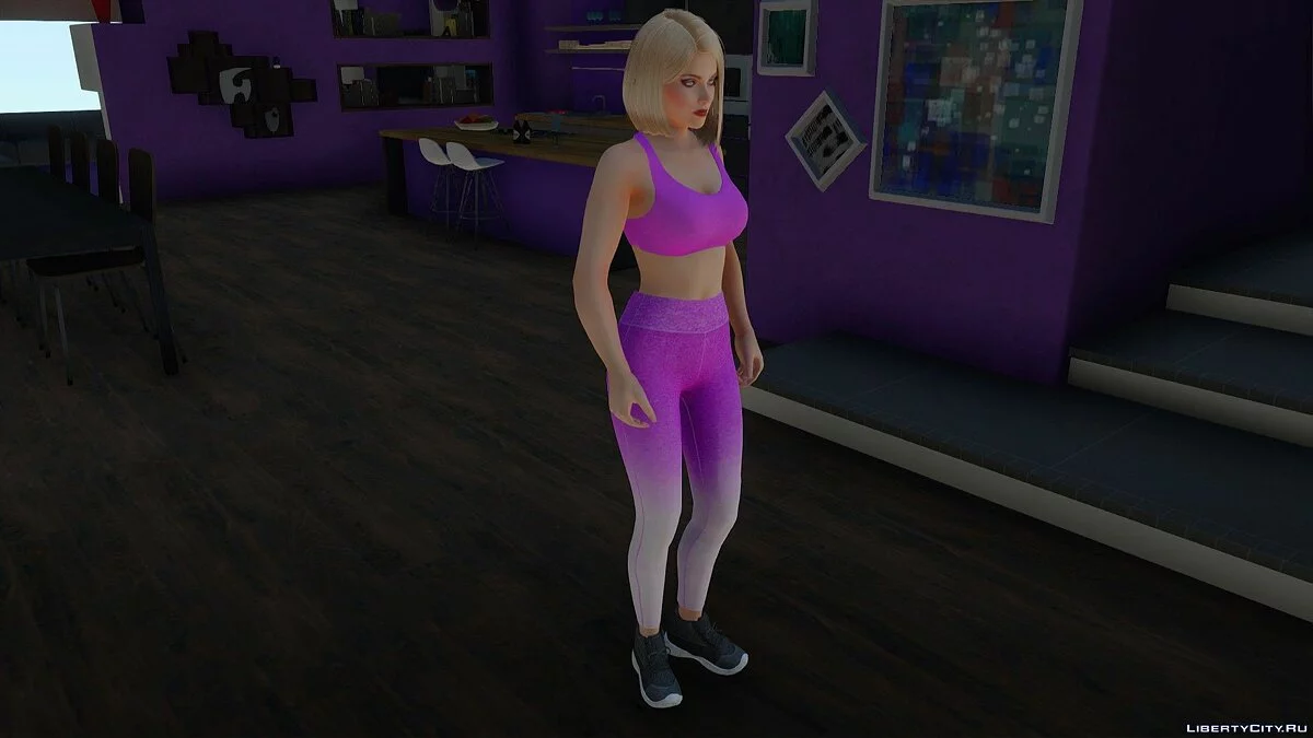 Хелена Дуглас в спортивной одежде / GTA San Andreas