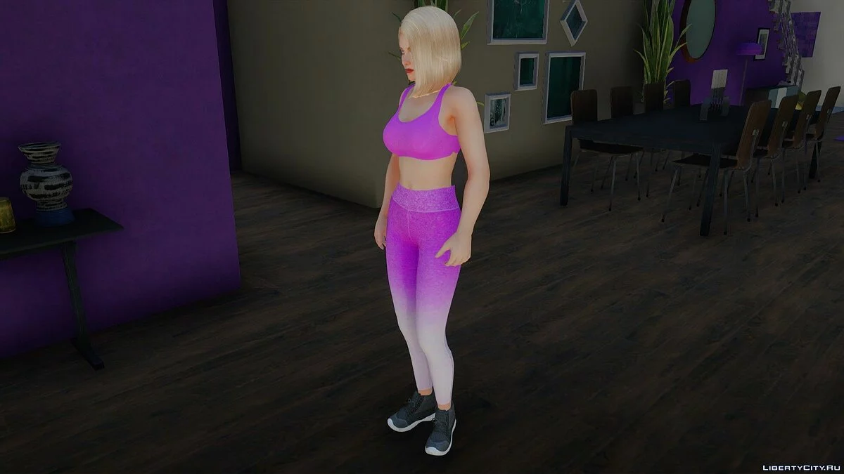 Хелена Дуглас в спортивной одежде / GTA San Andreas