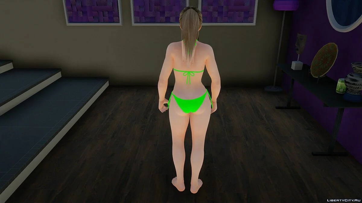 Хитоми в бикини из Dead or Alive Xtreme Venus Vacation / GTA San Andreas