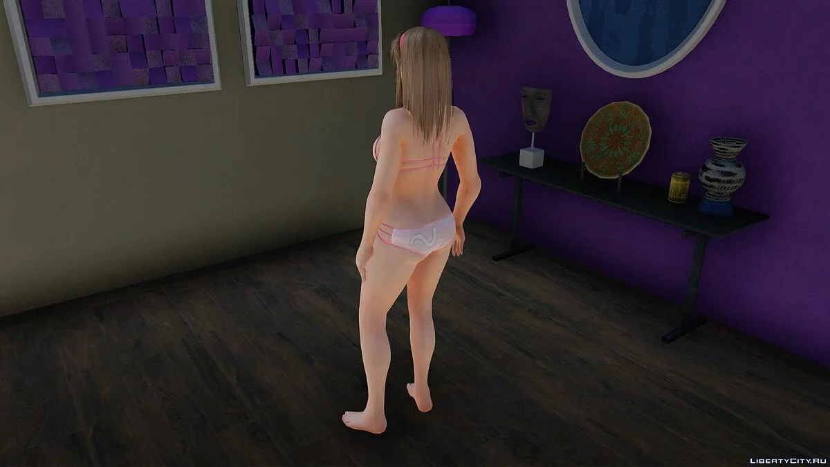 Хитоми в бикини Маккиато из Dead or Alive Xtreme 3 / GTA San Andreas