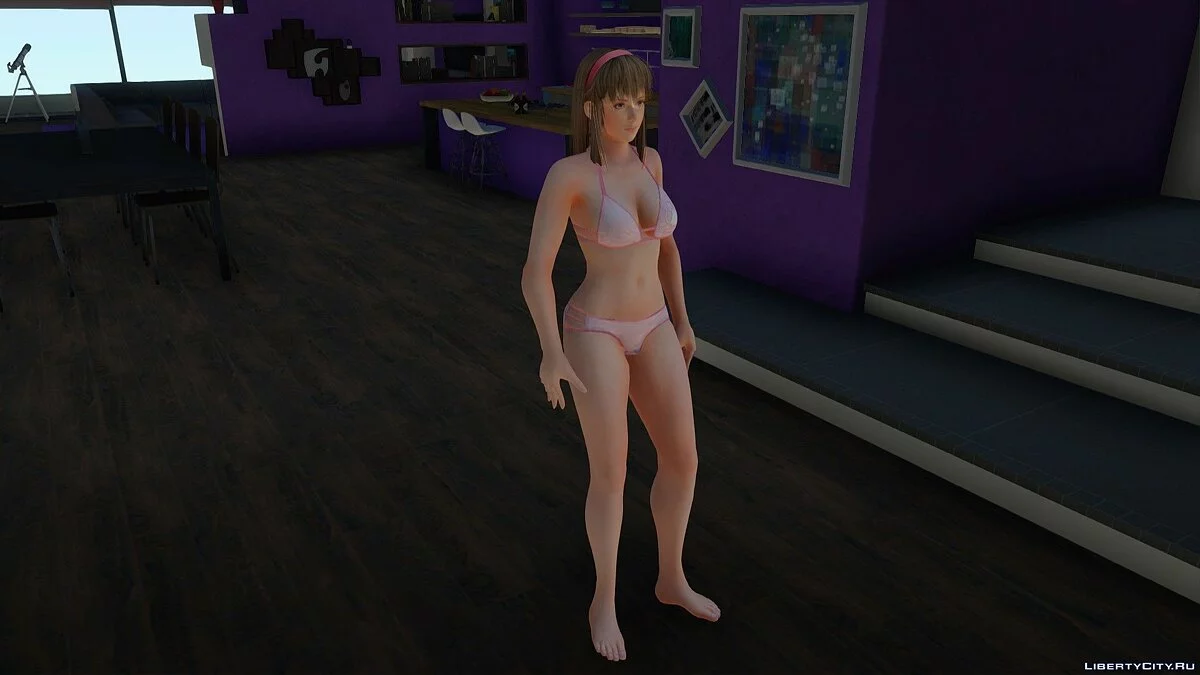 Хитоми в бикини Маккиато из Dead or Alive Xtreme 3 / GTA San Andreas