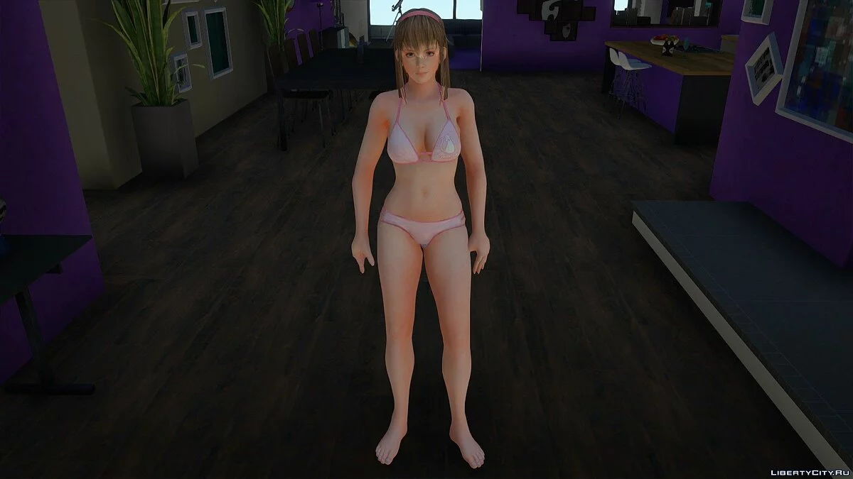 Хитоми в бикини Маккиато из Dead or Alive Xtreme 3 / GTA San Andreas