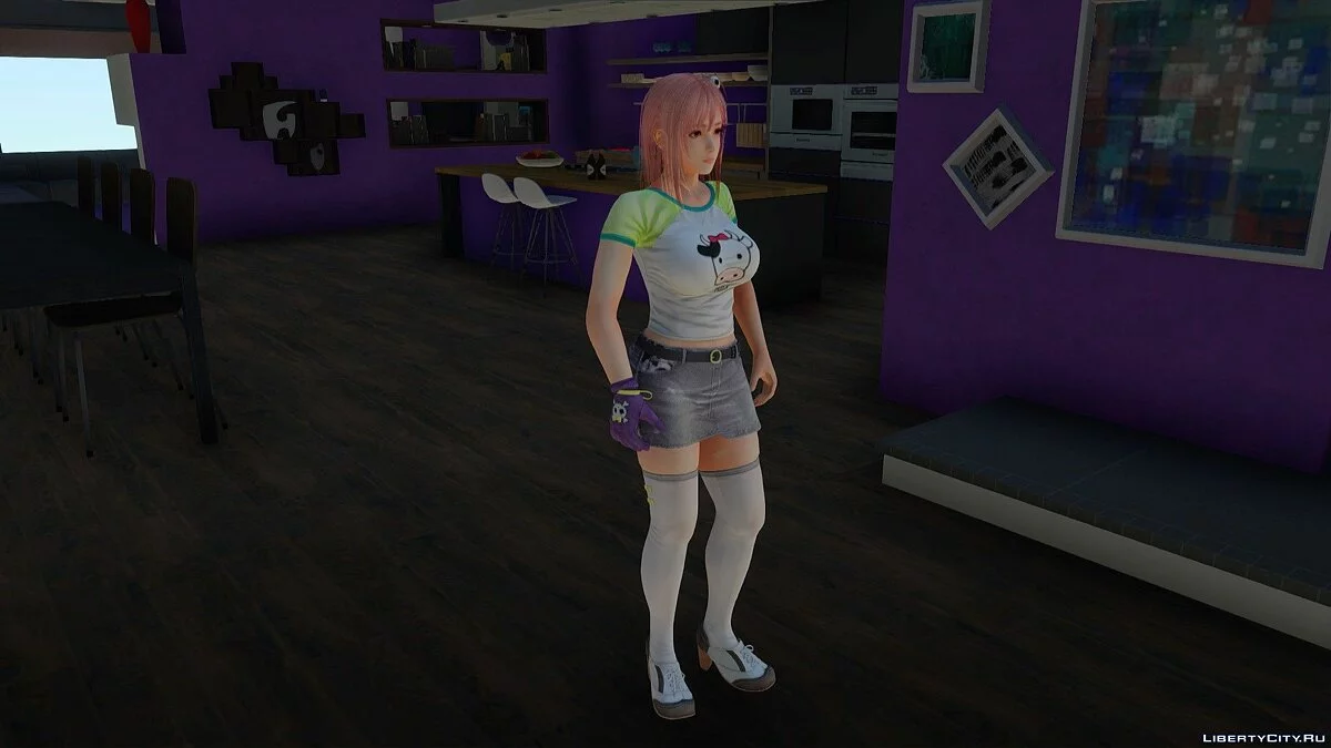 Хонока (Costume 4) из Dead Or Alive 5: Last Round / GTA San Andreas