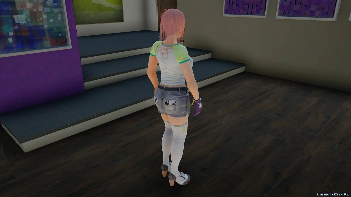 Хонока (Costume 4) из Dead Or Alive 5: Last Round / GTA San Andreas