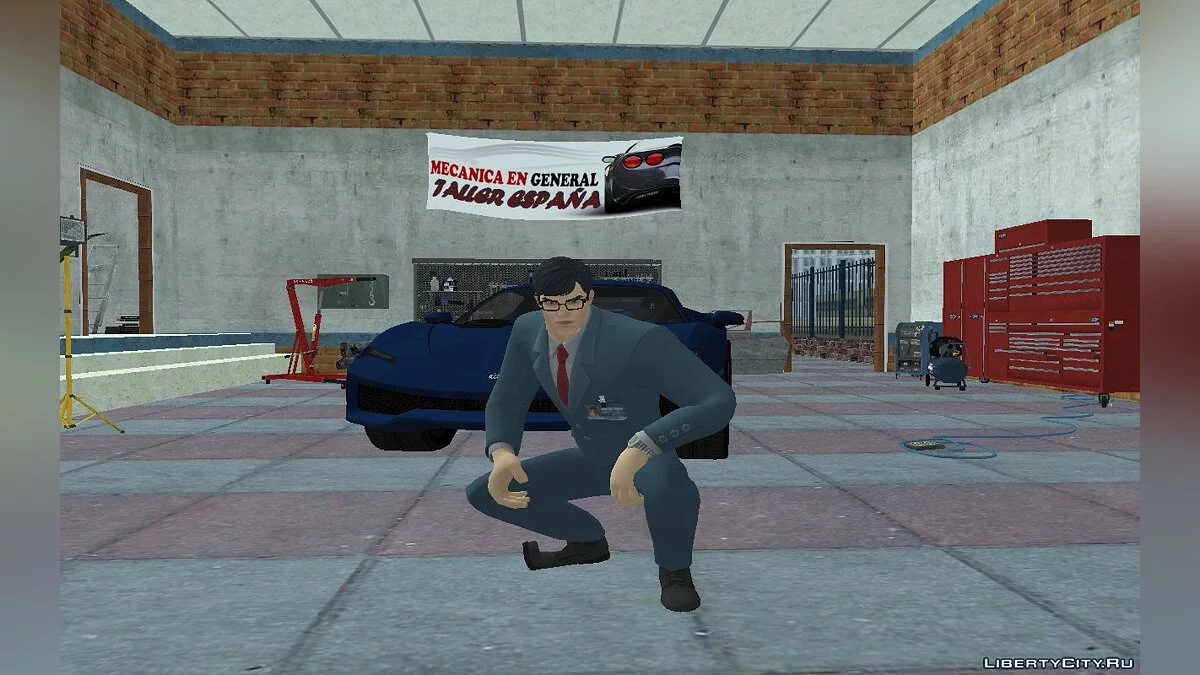 Кларк Кент (Супермен) из Фортнайт / GTA San Andreas