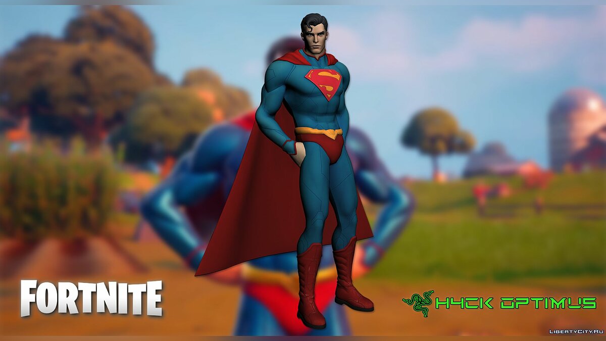 Скачать Кларк Кент (Супермен) из Фортнайт для GTA San Andreas
