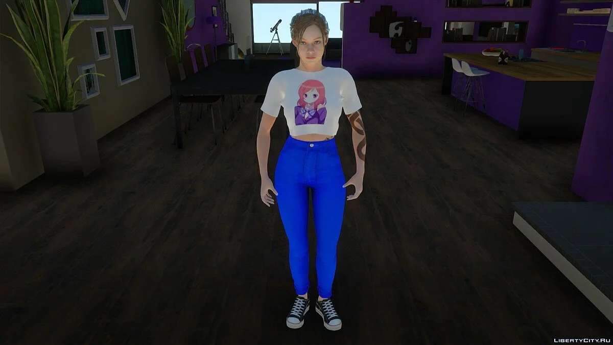 Клэр Редфилд в повседневной одежде / GTA San Andreas