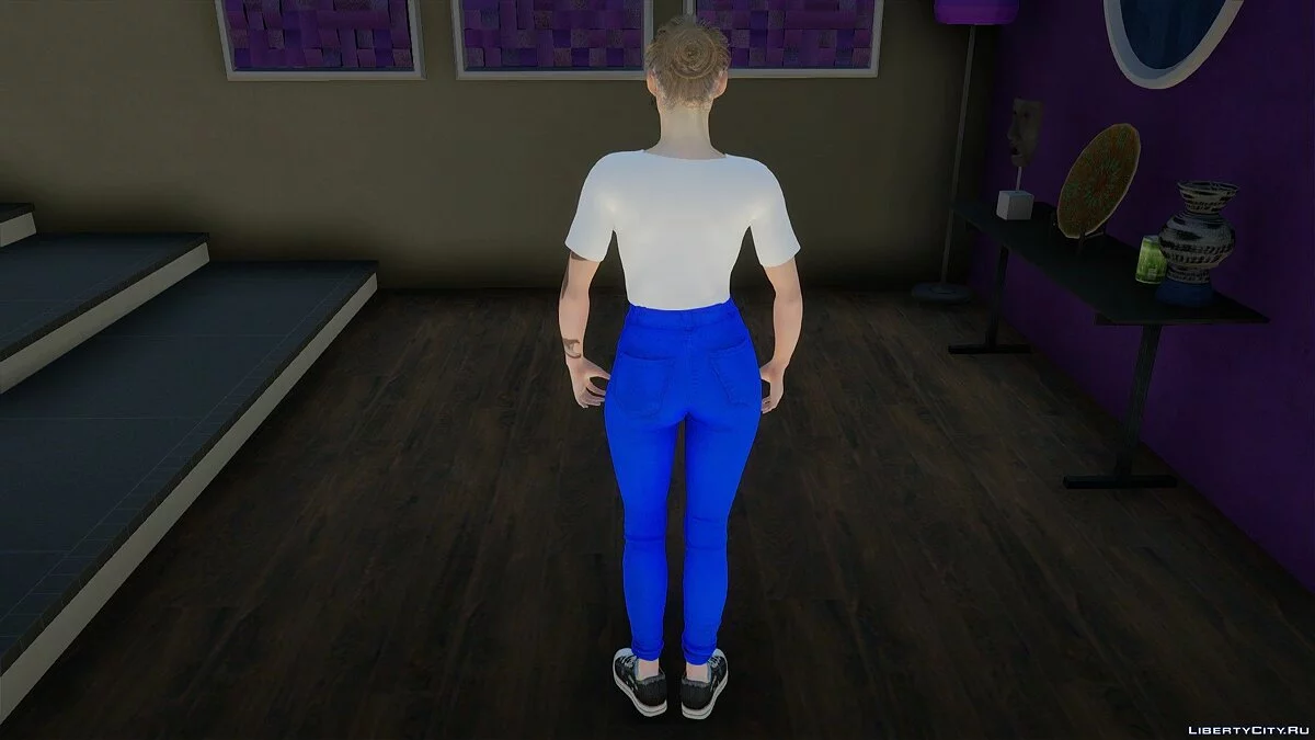 Клэр Редфилд в повседневной одежде / GTA San Andreas