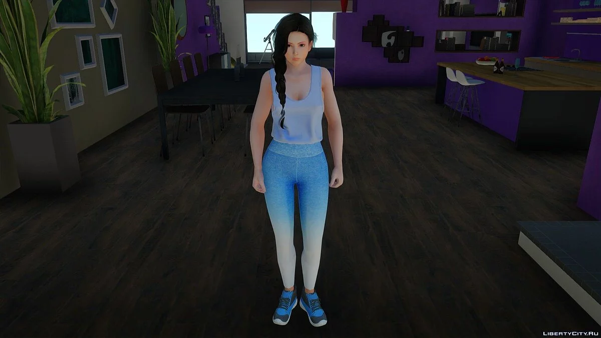 Кокоро в повседневной одежде v9 / GTA San Andreas