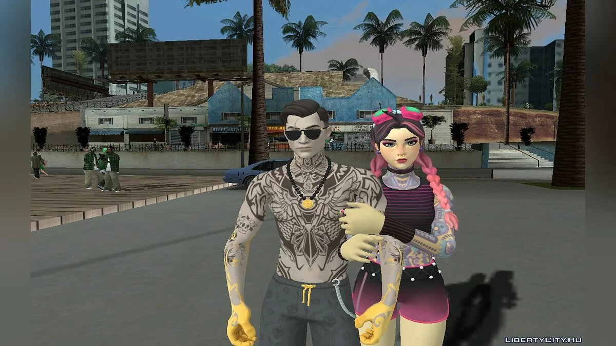 Летний Мидас из Фортнайт / GTA San Andreas
