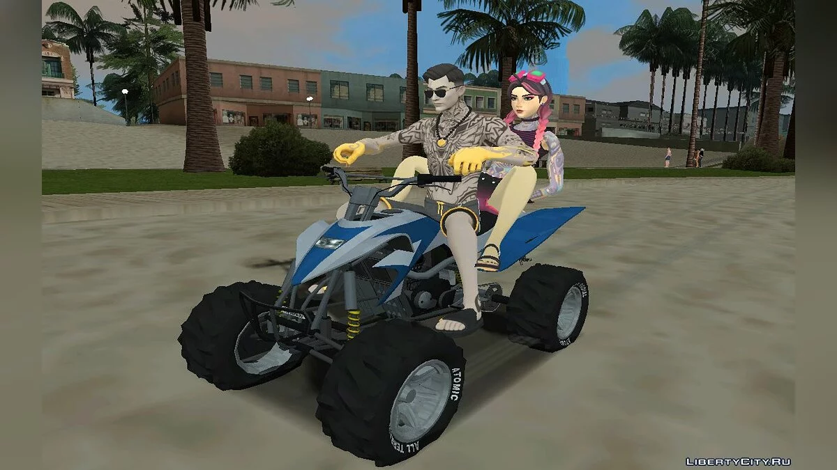 Летний Мидас из Фортнайт / GTA San Andreas
