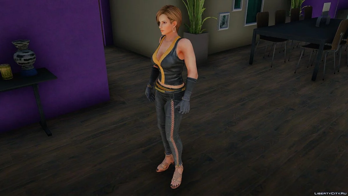 Лиза Хэмилтон (Costume 5) из Dead or Alive 5 / GTA San Andreas